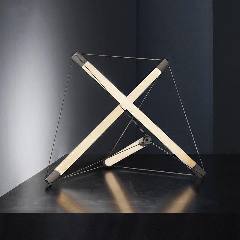 3/6 Lights Hanging Chandelier Contemporary Silver Lighting - Rebooters