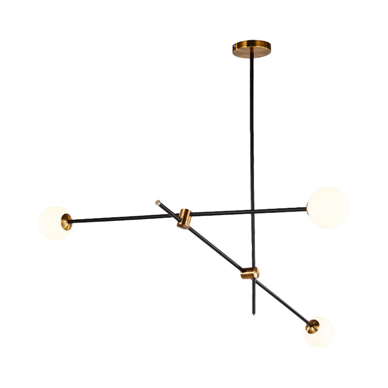 Modernist Exposed Ceiling Lamp Metallic Black Pendant Lighting - Rebooters