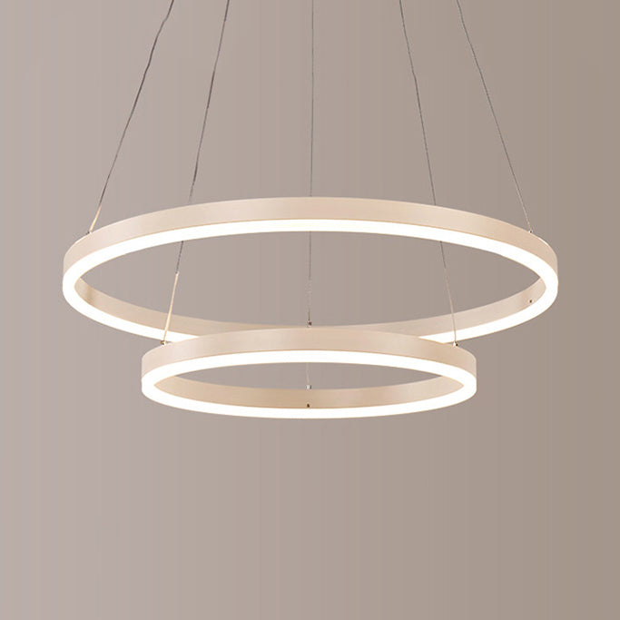 1/2/3-Light Living Room Chandelier Pendant with Acrylic Shade - Rebooters