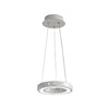 1/2/3-Light Dining Room Pendant Light with Ring Acrylic Shade - Rebooters