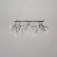 31.5"/35.5" W Leaf-Shaped Pendant Lamp Modern Lighting - Rebooters