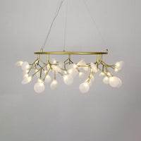31.5"/35.5" W Leaf-Shaped Pendant Lamp Modern Lighting - Rebooters