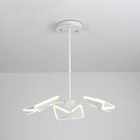 3/6/8 Lights Bedroom Chandelier with Butterfly Acrylic Shade - Rebooters