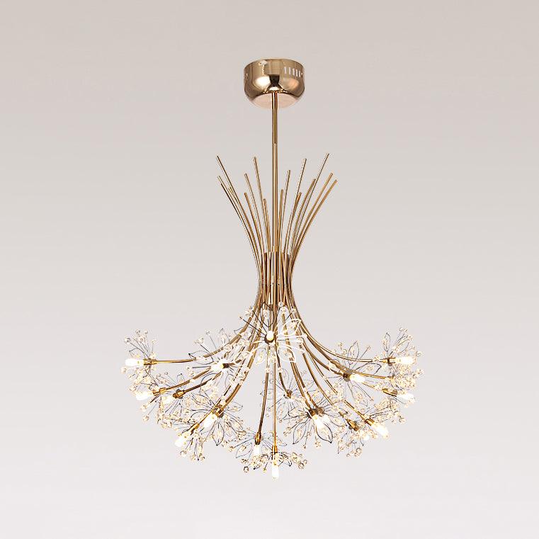 Clear Crystal Beaded Chandelier Lighting Modern 13/19 Lights - Rebooters