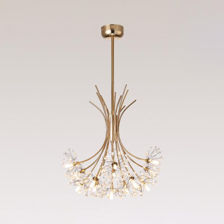 Clear Crystal Beaded Chandelier Lighting Modern 13/19 Lights - Rebooters