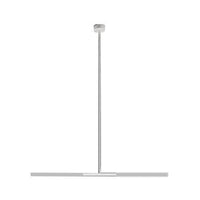 Acrylic Tubular Chandelier Modern 2/4/6 Lights Black White Gold Ceiling Pendant - Rebooters