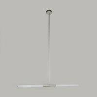 Acrylic Tubular Chandelier Modern 2/4/6 Lights Black White Gold Ceiling Pendant - Rebooters