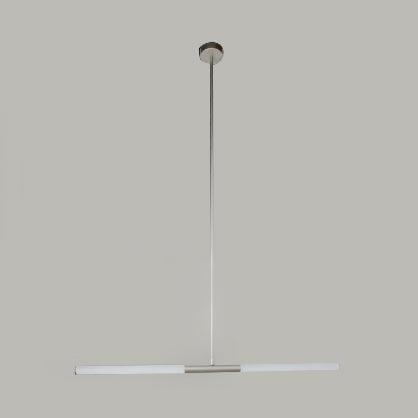 Acrylic Tubular Chandelier Modern 2/4/6 Lights Black White Gold Ceiling Pendant - Rebooters