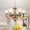 Vintage Style Floral Shaped Pendant Chandelier 6/8-Bulb - Rebooters
