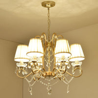 6 Bulbs Hanging Lamp Kit with Conical Crystal Stands - Rebooters