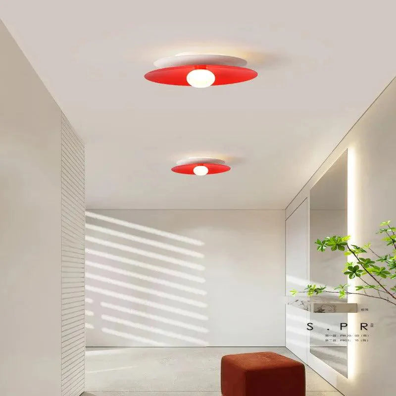 Disc-Shaped Minimalist Modern Ceiling Light for Indoor Use - Rebooters