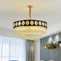 9/11 Heads Taper Hanging Light Kit Modern Black Finish - Rebooters