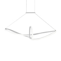 Acrylic Twisted Ceiling Light Minimalist LED Chandelier - Rebooters