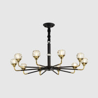 6/8/12 Heads Hanging Chandelier Modern Branching Crystal Ball - Rebooters