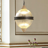 6-Bulb Chandelier Lighting Rural Living Room Pendant Light Fixture - Rebooters