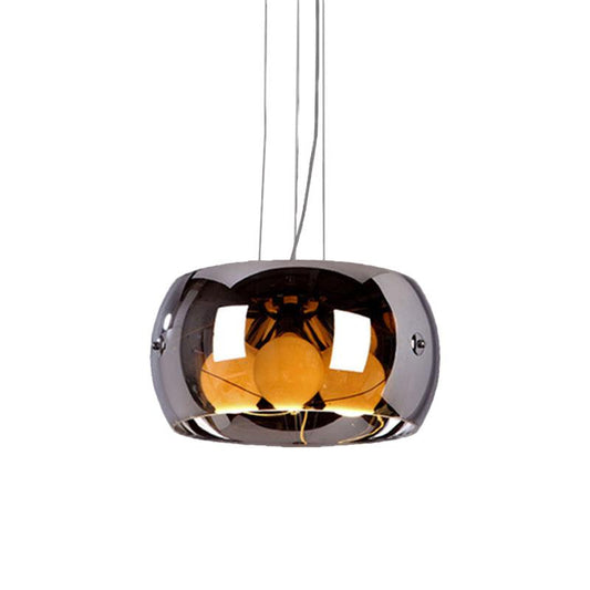 3 Bulbs Dining Room Chandelier Contemporary Chrome Light - Rebooters