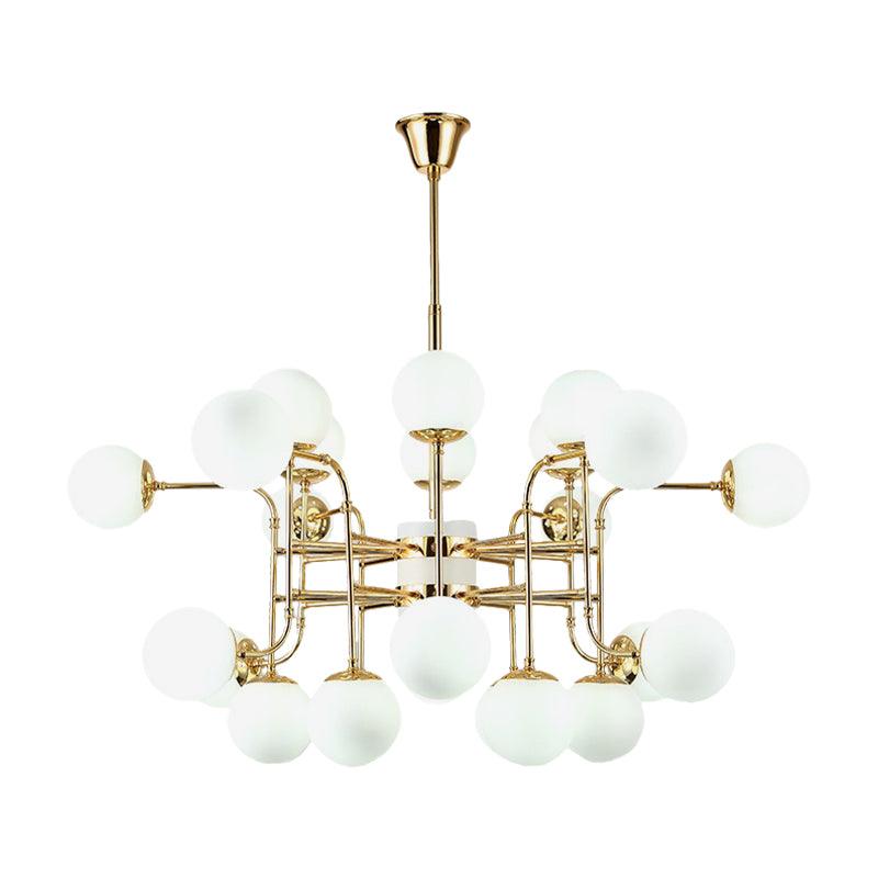 12/16/24 Lights Chandelier Contemporary Gold Hanging Lamp - Rebooters