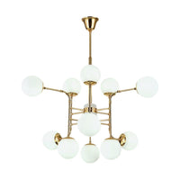 12/16/24 Lights Chandelier Contemporary Gold Hanging Lamp - Rebooters