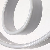 6/7/8-Shaped Drop Pendant Simple Acrylic White Chandelier - Rebooters