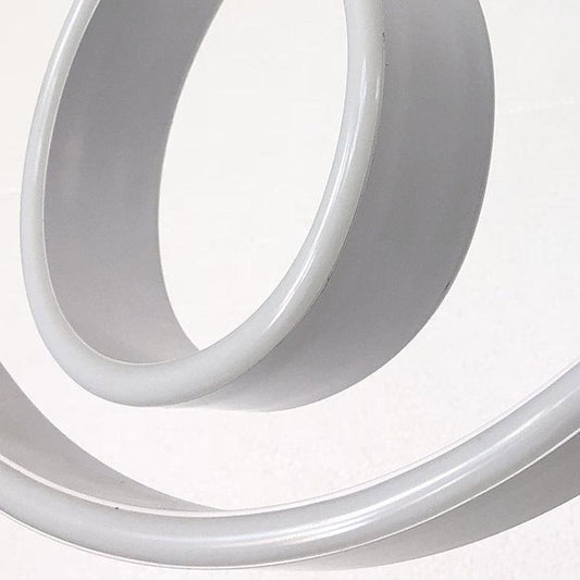 6/7/8-Shaped Drop Pendant Simple Acrylic White Chandelier - Rebooters