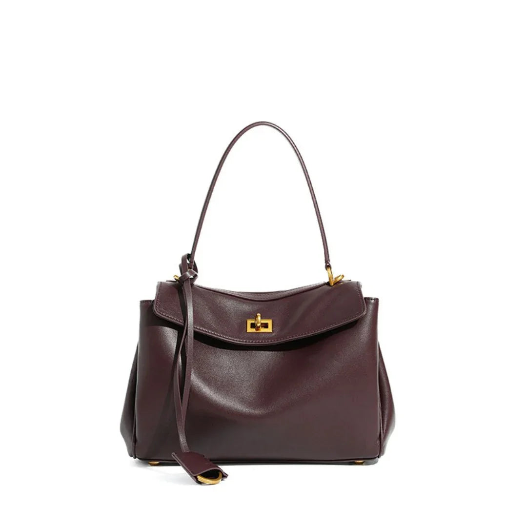 Lorenzo Brume d'Or Leather Handbag Rebooters