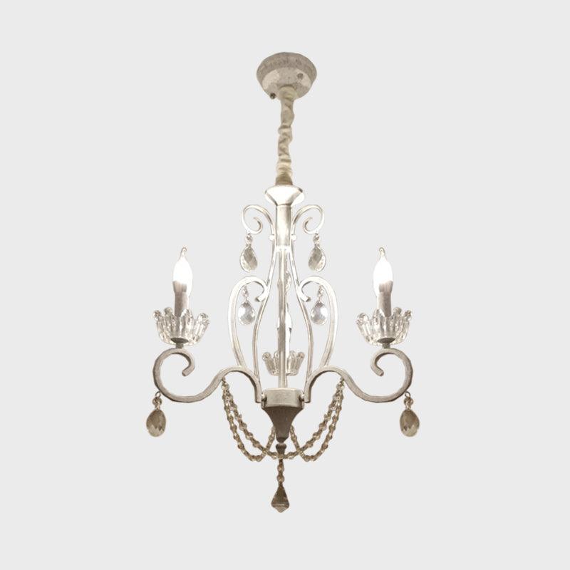 Classic Candlestick Ceiling Hang Fixture 3 Bulbs Chandelier - Rebooters