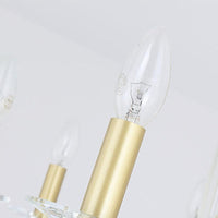 4/6/8 Lights Brass Hanging Ceiling Light Vintage Chandelier - Rebooters