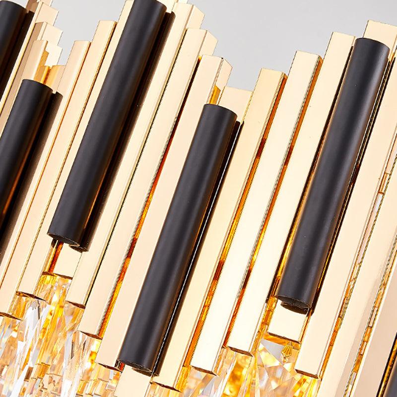 6/10 Heads Metal Hanging Pendant Light Contemporary Gold - Rebooters