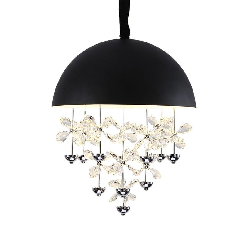 6/10 Lights Domed Pendant Light Modern Metal Hanging Ceiling Light - Rebooters