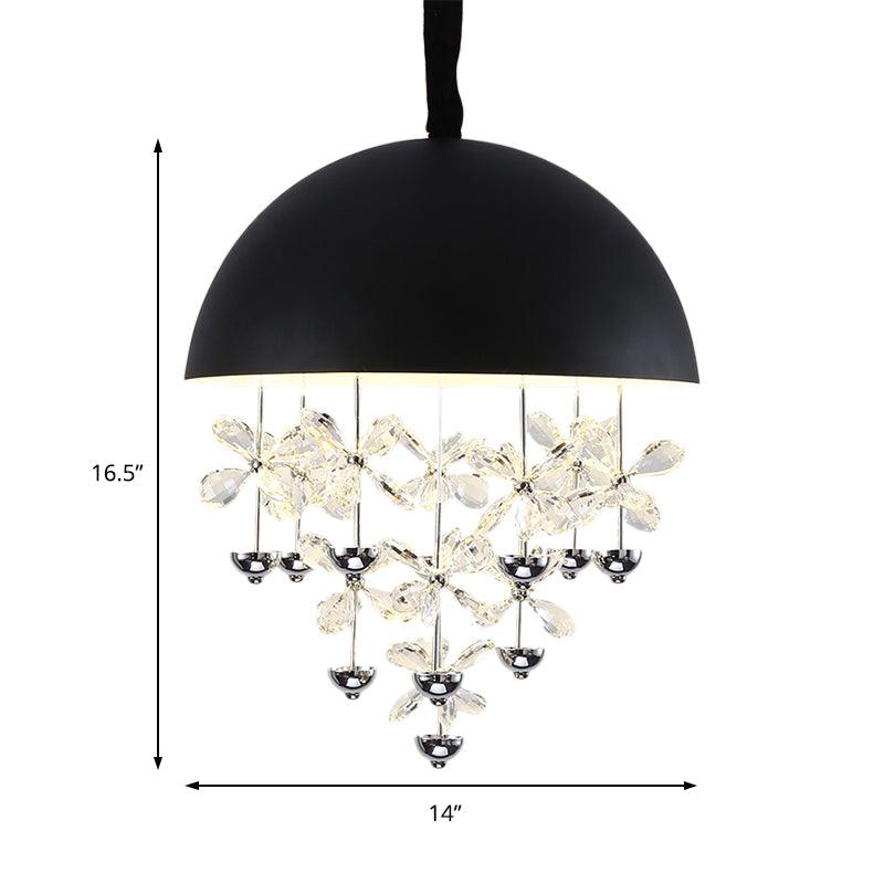6/10 Lights Domed Pendant Light Modern Metal Hanging Ceiling Light - Rebooters