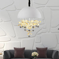 6/10 Lights Domed Pendant Light Modern Metal Hanging Ceiling Light - Rebooters