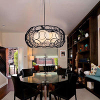 Ball White Glass Chandelier Lighting Contemporary 3 Lights - Rebooters