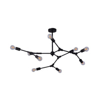 6/8/9 Lights Bedroom Chandelier with Sputnik Metal Shade - Rebooters