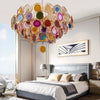 Gold 5-Tiered Ceiling Pendant Modern 12-Light Chandelier - Rebooters