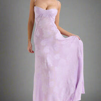 Maya Maxi Dress with Intricate Floral Embroidery and Flowing Silhouette for Elegant Style - Rebooters -Women's Dresses