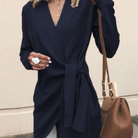 Women's Fashion Casual Solid Patchwork V-Neck Outerwear Rebooters Womens Shirts