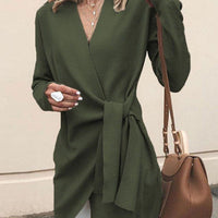 Women's Fashion Casual Solid Patchwork V-Neck Outerwear Rebooters Womens Shirts