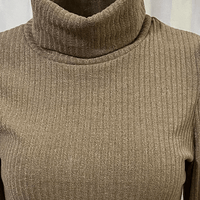 Women's Long Sleeve Turtleneck Top for Casual Chic Wear Rebooters Womens Shirts