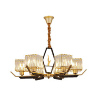 3/6/8 Heads Parlor Ceiling Light Simplicity Gold Chandelier - Rebooters