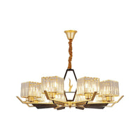 3/6/8 Heads Parlor Ceiling Light Simplicity Gold Chandelier - Rebooters