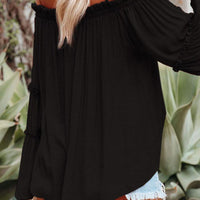 Women's Folded Off-Shoulder Tops for Elegant Style Rebooters Womens Shirts
