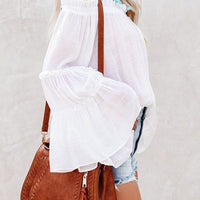 Women's Folded Off-Shoulder Tops for Elegant Style Rebooters Womens Shirts