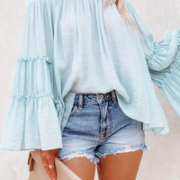 Women's Folded Off-Shoulder Tops for Elegant Style Rebooters Womens Shirts