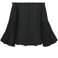 Women's Folded Off-Shoulder Tops for Elegant Style Rebooters Womens Shirts