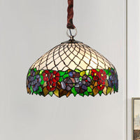 3 Bulbs Living Room Chandelier Light Victorian White Drop Pendant - Rebooters