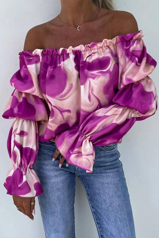 Women's Casual Loose Off-Shoulder Top for Summer Fun Rebooters Womens Shirts