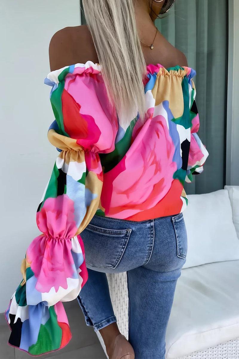 Women's Casual Loose Off-Shoulder Top for Summer Fun Rebooters Womens Shirts