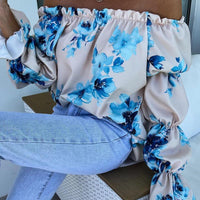 Women's Casual Loose Off-Shoulder Top for Summer Fun Rebooters Womens Shirts