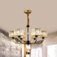 3/6 Bulbs Dining Room Chandelier Light Contemporary Gold Ceiling Lamp - Rebooters