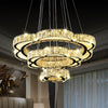 3-Tier Flower Dining Room Chandelier LED Stainless-Steel Light - Rebooters